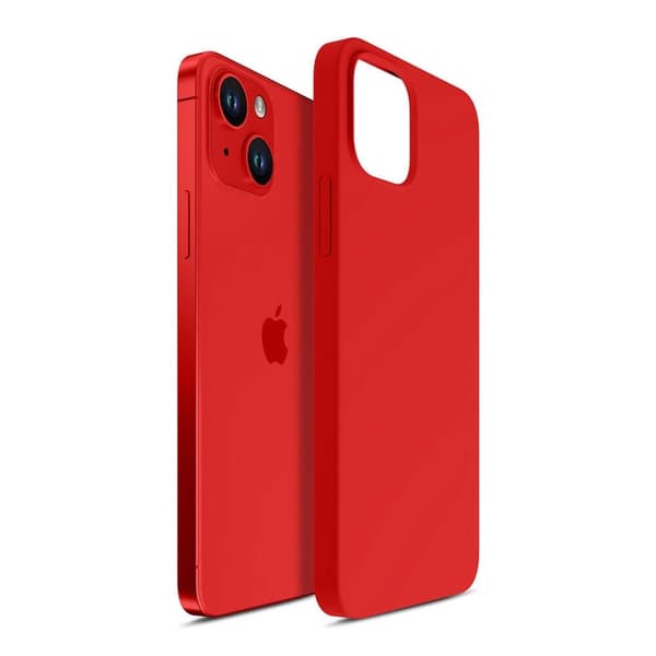 Apple iPhone 14 Plus - 3mk Hardy Silicone MagCase Rød