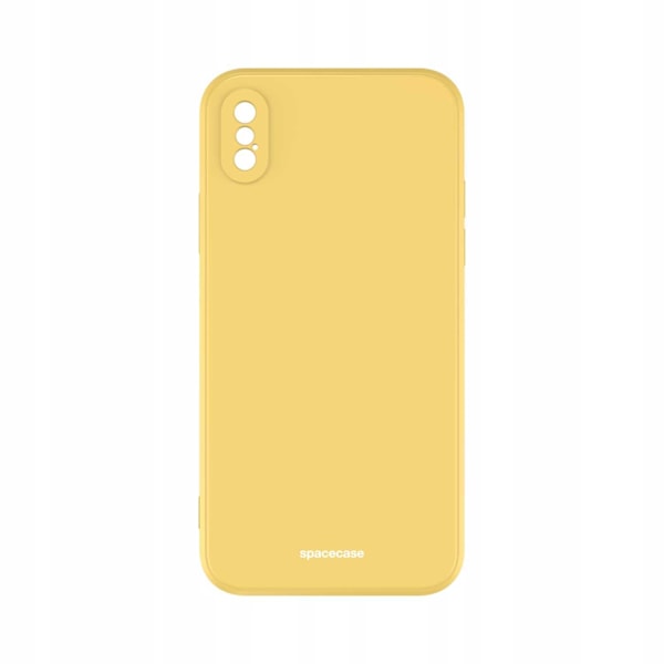 Spacecase Silikonfodral För Iphone X Xs Gul Skydd