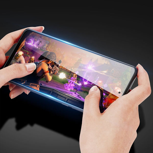 DUX DUCIS HOLDBART HÆRDET GLAS 9H TIL NOKIA X30 MED SORT RAMME