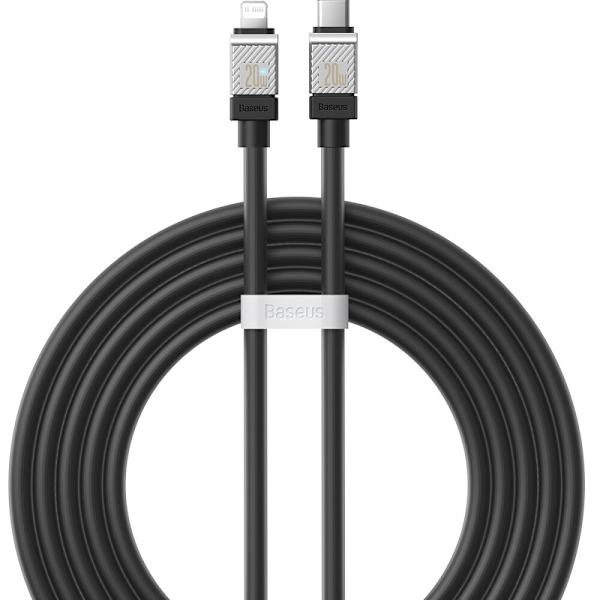 USB C - Lightning 20W 2m Baseus CoolPlay kabel - svart