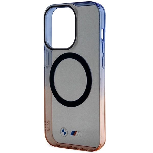 BMW GRADIENT BUMPER MAGSAFE ETUI TIL IPHONE 14 PRO MAX - GRÅ