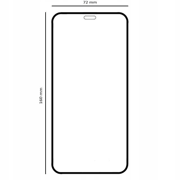Spacecase 5D Härdat Glas För Iphone 13 13 Pro 14 Protective