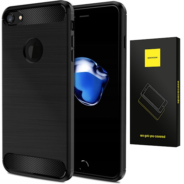 Spacecase Carbon Case För Iphone 6 6S Antishock-Skydd