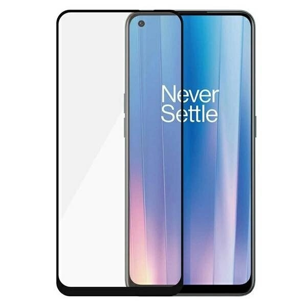 PANZERGLASS E2E SUPER+ HÆRDET GLAS PÅ ONEPLUS NORD CE 2 - MED SORT RAMME