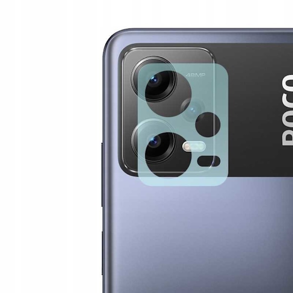 Rymdfall Härdat Glas För Poco X5 Redmi Note 12 5G 5D-Kamera