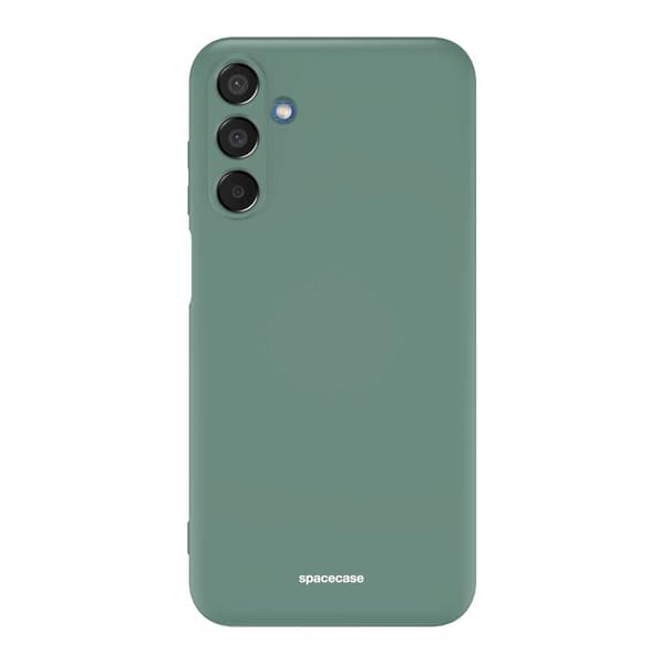Spacecase Silikonfodral För Samsung Galaxy M15 Mörkgrön
