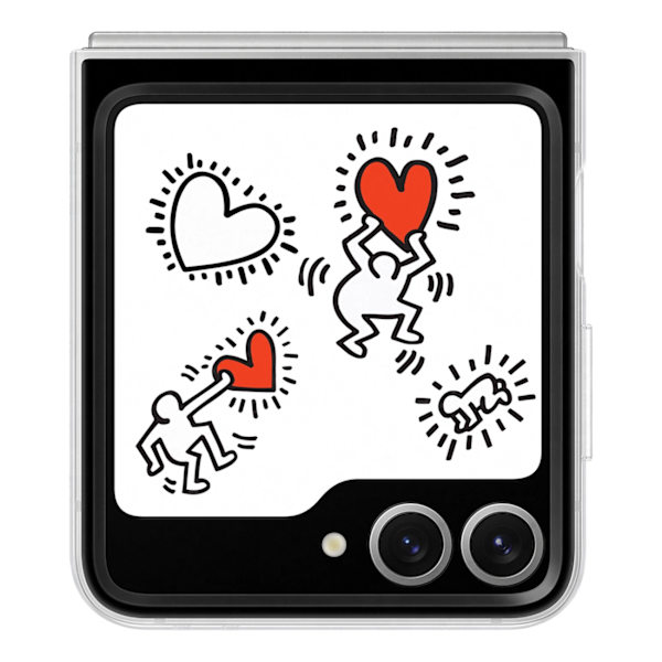 SAMSUNG FLIPSUITE COVER EF-ZF741CTEGWW TIL SAMSUNG GALAXY Z FLIP 6 - GENNEMSIGTIG