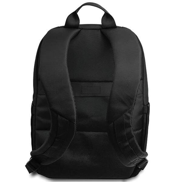 BMW CARBON & RED STRIPE RYGSÆK TIL EN 16" BÆRBAR COMPUTER - SORT