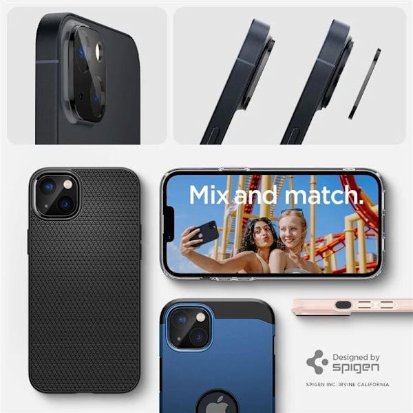 CAMERA PROTECTOR SPIGEN OPTIK.TR CAMERA PROTECTOR 2-PACK IPHONE 14/14 PLUS SORT
