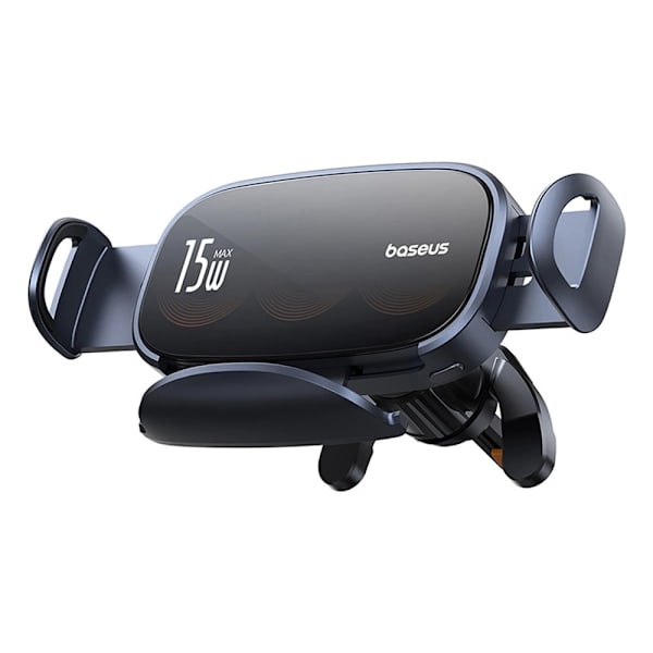Baseus LightChaser BS-CM029 bilmontert induktiv lader med trippelspole - svart