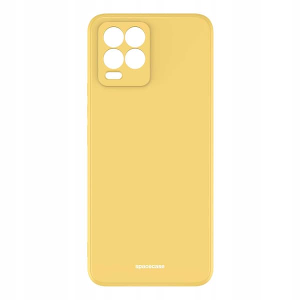 Spacecase Silikonecase För Realme 8 8 Pro Yellow Skydd