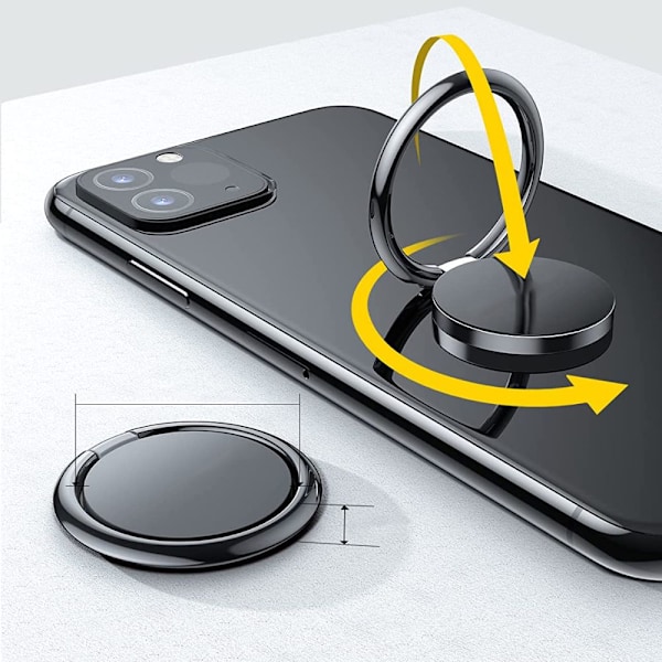 TECH-PROTECT MAGNETISK TELEFONRING GLITTER GULD