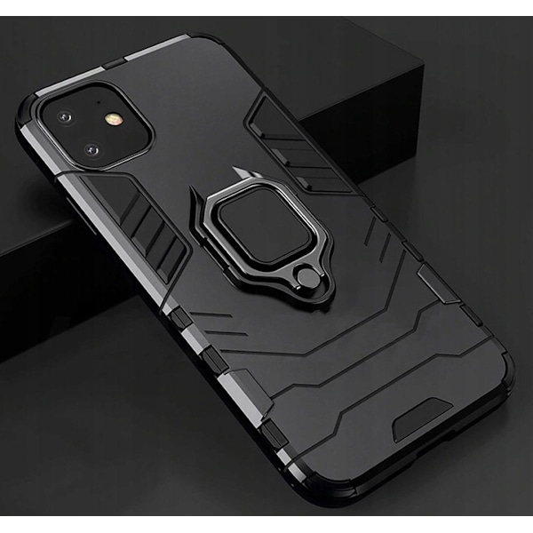 Spacecase X-Ring Case För Iphone 11 Case Svart Skydd
