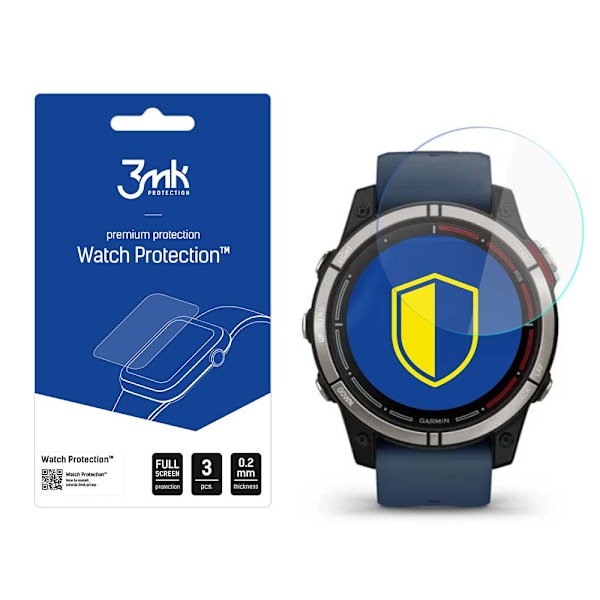 Garmin Quatix 7 - 3mk Watch Protection v. FlexibleGlass Lite
