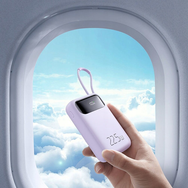 MCDODO POWERBANK 10000MAH MED 3X DISPLAY USB-C 22,5W + USB-C-KABEL
