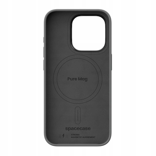 Spacecase Case Cover För Iphone 15 Pro För Magsafe Grey