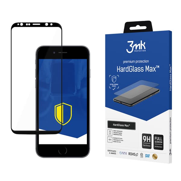 SAMSUNG GALAXY S8 PLUS SORT - 3MK HARDGLASS MAX