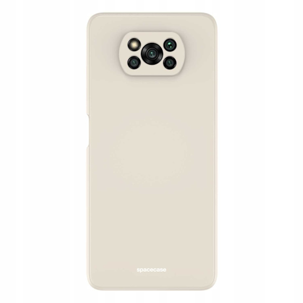 Spacecase Silikonecase-Skydd För Poco X3 Pro Nfc Bone