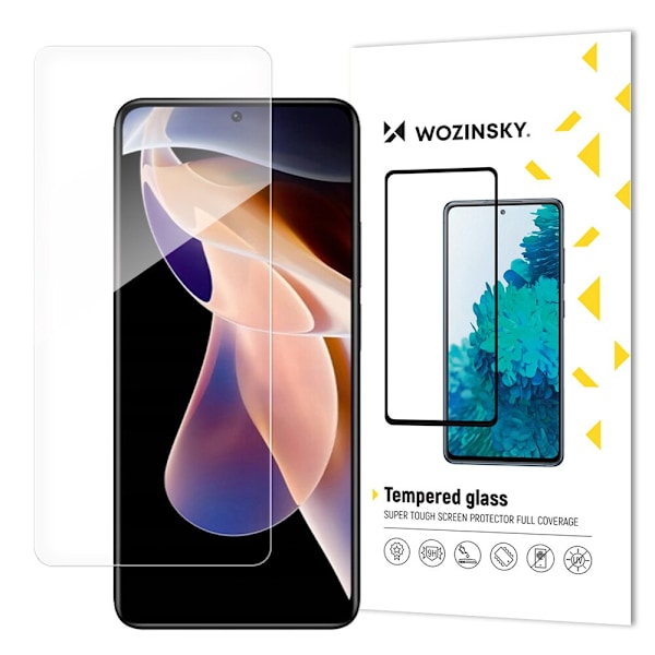 Wozinsky Nano Flexi hybrid fleksibelt glassfilm herdet glass Xiaomi Redmi Note 11 Pro+ / 11 Pro transparent