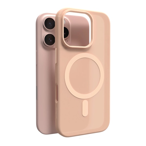 PURO DAYLIGHT MAGSAFE SILIKONE ETUI TIL IPHONE 16 PRO - BEIGE