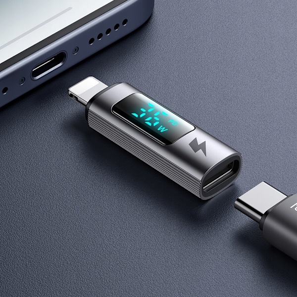 MCDODO USB-C ADAPTER USB TYPE-C ADAPTER TIL LYN IPHONE 36W METER
