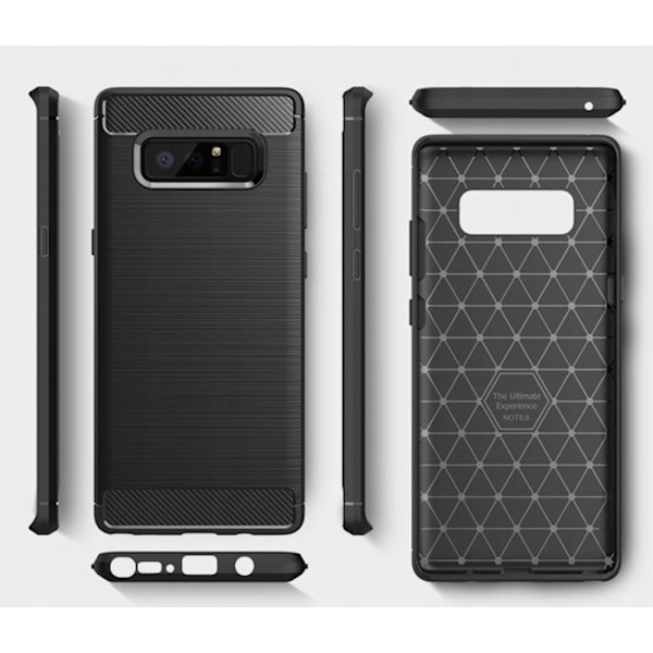 Spacecase Case Cover Samsung Galaxy Note 8 Carbon Black