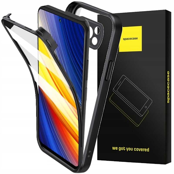 Spacecase Case Cover För Poco X3 Pro Beetle 360 Black