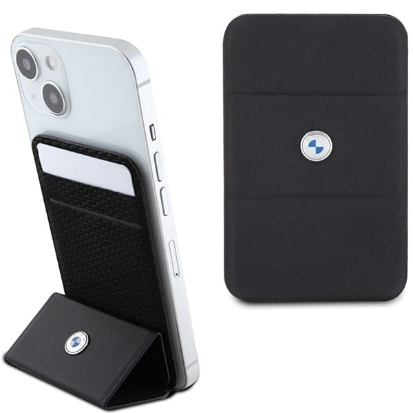 BMW Wallet Card Slot Standveske BMWCSMRSK Veske - svart MagSafe Signature Collection