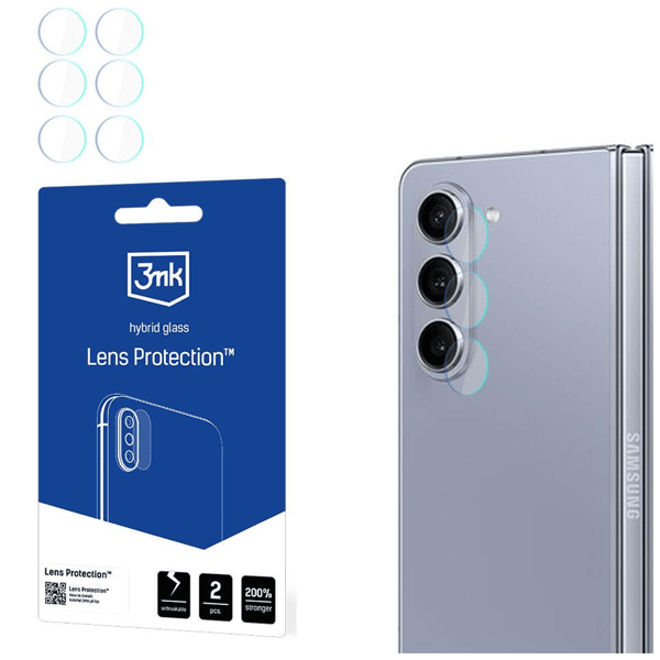 SAMSUNG GALAXY Z FOLD 5 (FRONT) - 3MK LINSEBESKYTTELSE
