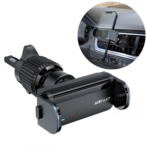 ACEFAST CAR AUTOMATISK TELEFONHOLDER TIL VENTILATIONEN SORT
