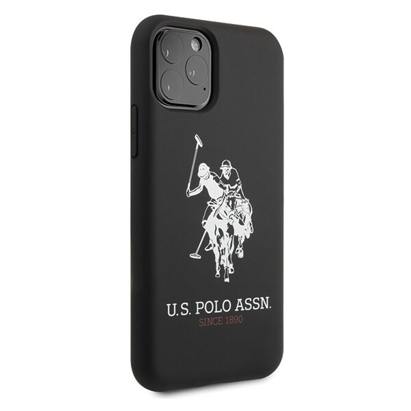 AMERIKANSK SAG POLO ASSN. SILICONE COLLECTION TIL IPHONE 11 PRO MAX - SORT SILIKONE COLLECTION
