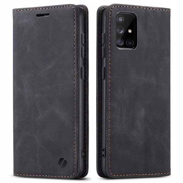 Spacecase Fodral Pålånskåp För Samsung Galaxy A71 Svart