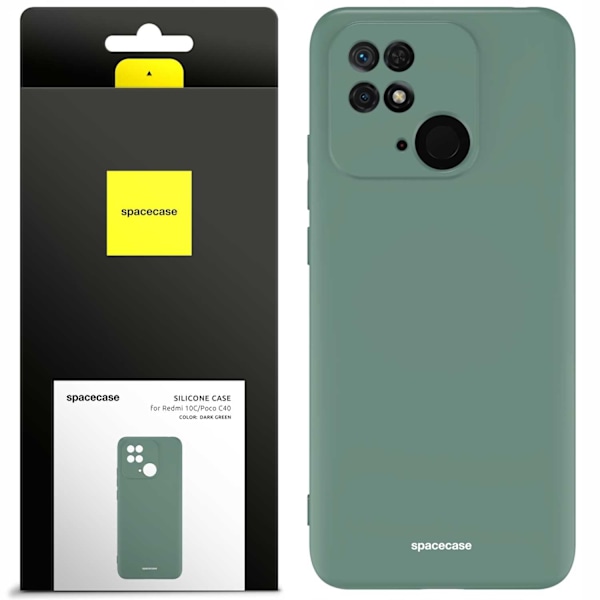 Spacecase Silikonfodral För Xiaomi Redmi 10C Poco C40 Skydd