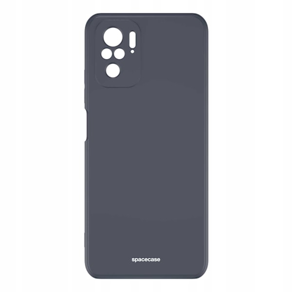 Spacecase Silikonfodral För Xiaomi Redmi Note 10 10S Svart