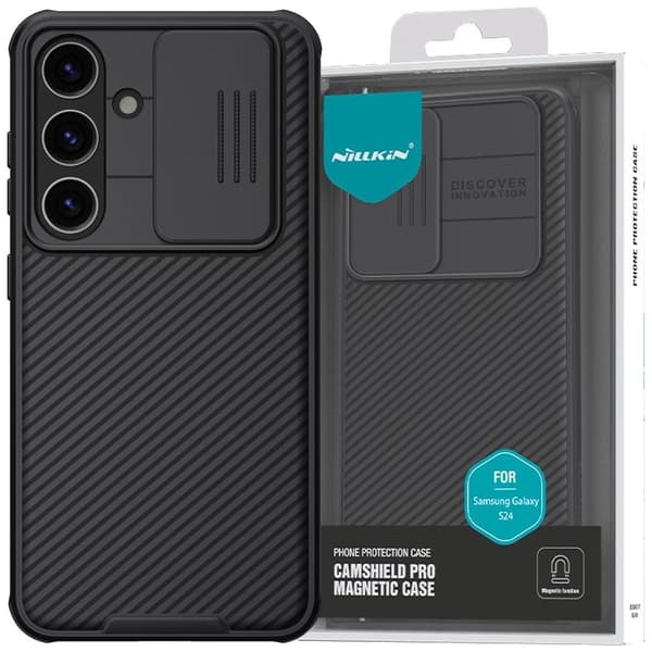 NILLKIN CASE DÆKKER TIL SAMSUNG GALAXY S24+ SORT