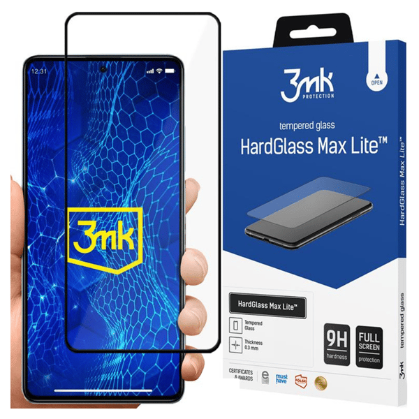 REDMI NOTE 12 5G - 3MK HARDGLASS MAX LITE