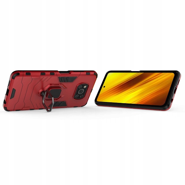 Spacecase Case Cover För Poco X3 Nfc Pro Red
