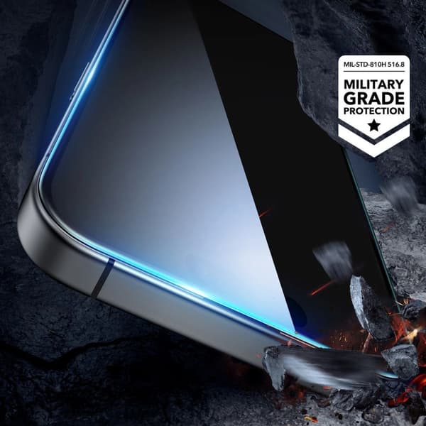 ESR TEMPERED GLASS 2-PACK TIL IPHONE 16 - GENNEMSIGTIG