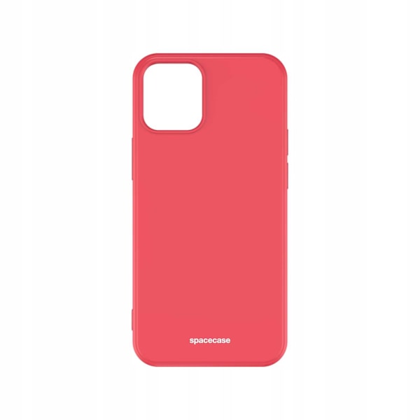 Spacecase Silikonfodral För Iphone 12 Mini Rött Skydd