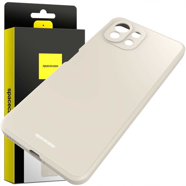 Spacecase Silikonfodral För Xiaomi Mi 11 Lite Bone
