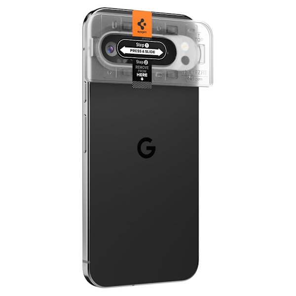 CAMERA COVER SPIGEN OPTIK.TR ”EZ FIT” CAMERA PROTECTOR 2-PAK GOOGLE PIXEL 9 PRO CRYSTAL CLEAR