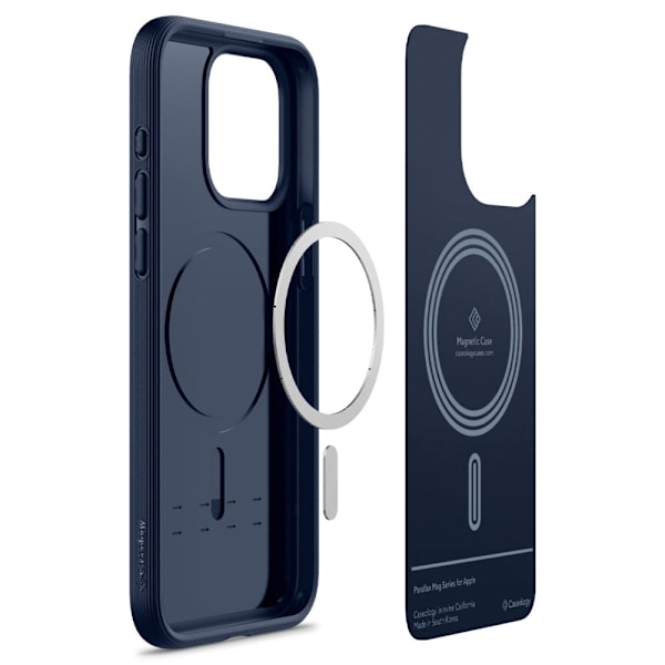 CASEOLOGY PARALLAX MAG MAGSAFE IPHONE 15 PRO MAX MIDNAT BLÅ
