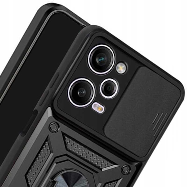 Spacecase Case Cover För Poco X5 Pro Note 12 Pro Black