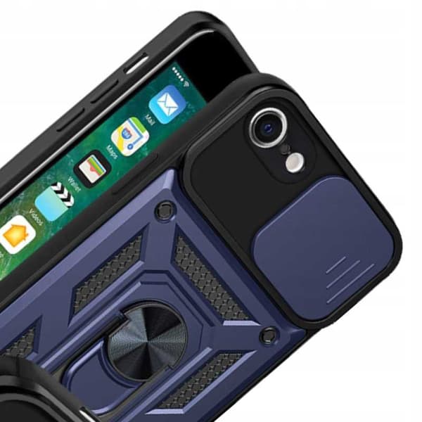 Spacecase Case Cover Till Iphone 7 8 Se Camring Blå