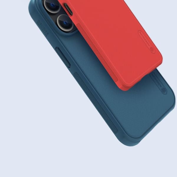 NILLKIN LÆDERCASE HUSETASKE TIL IPHONE 14 PRO MAX BLUE