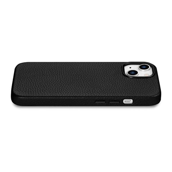 ICARER CASE CASE LÆDERCOVER MED MAGSAFE TIL IPHONE 14 SORT