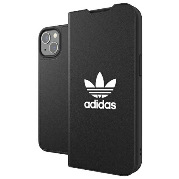 ADIDAS OR BOOKLET CASE BASIC ETUI TIL IPHONE 13 - SORT OG HVID