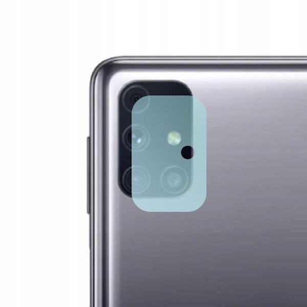 Spacecase Fodral För Samsung Galaxy M31S Härdat Glas