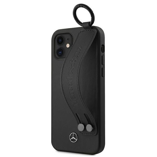 MERCEDES STRAP LINE ETUI TIL IPHONE 12 MINI - SORT