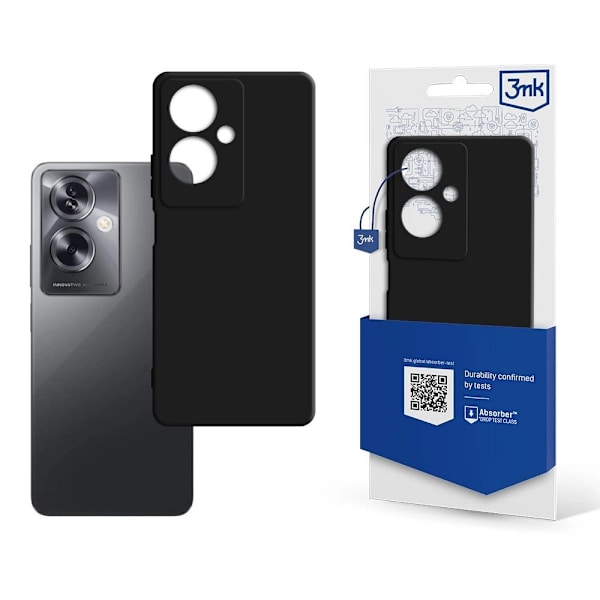 3mk Matt veske til Oppo A79 5G - svart